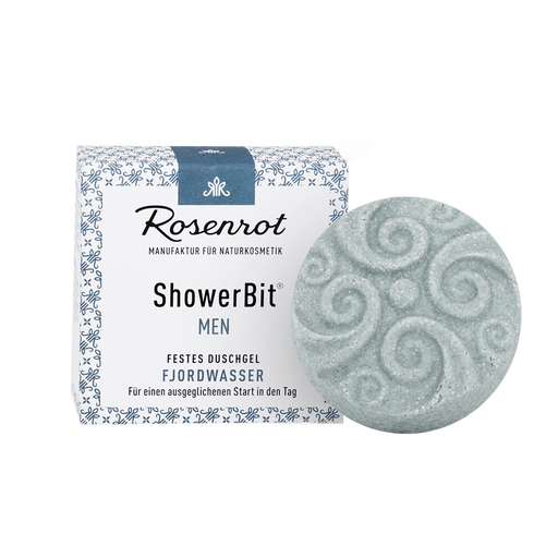 Rosenrot ShowerBit® Duschgel MEN Fjordwasser - 60 g