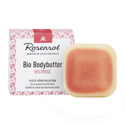 Rosenrot Bio-Bodybutter Wildrose - 70 g