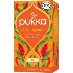PUKKA Drei Ingwer Bio-Kräutertee - 36 g