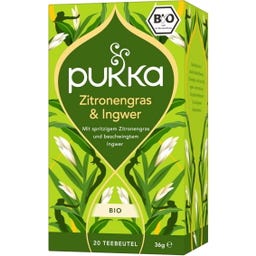 PUKKA Zitronengras & Ingwer Bio-Kräutertee - 36 g