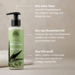 URTEKRAM Nordic Beauty Aloe Vera Body Lotion - 245 ml