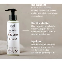 URTEKRAM Nordic Beauty Coconut Body Lotion - 245 ml