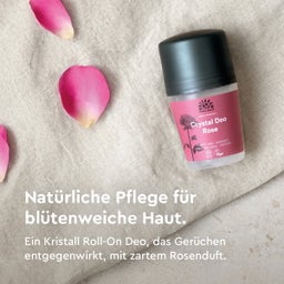 URTEKRAM Nordic Beauty Rose Crystal Deodorant - 50 ml
