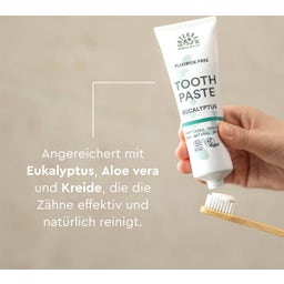 URTEKRAM Nordic Beauty Eucalyptus Toothpaste - 75 ml