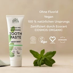 URTEKRAM Nordic Beauty Fresh Mint Whitening Toothpaste - 75 ml