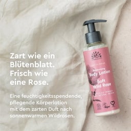 URTEKRAM Nordic Beauty Soft Wild Rose Body Lotion - 245 ml