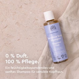 URTEKRAM Nordic Beauty Fragrance Free Sensitive Scalp Shampoo