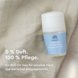URTEKRAM Nordic Beauty Fragrance Free Crystal Deo - 50 ml