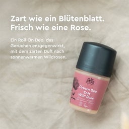 URTEKRAM Nordic Beauty Soft Wild Rose Deo Roll On - 50 ml