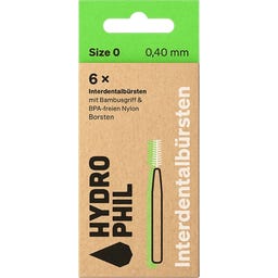 Hydrophil Interdentalbürsten - Size 0 (0,40 mm)