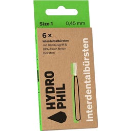 Hydrophil Interdentalbürsten - Size 1 (0,45 mm)