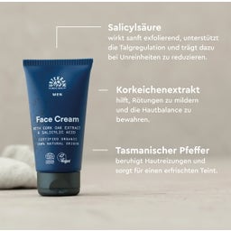 URTEKRAM Nordic Beauty Men Face Cream - 75 ml