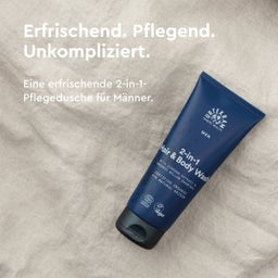 URTEKRAM Nordic Beauty Men Hair & Body Wash - 200 ml
