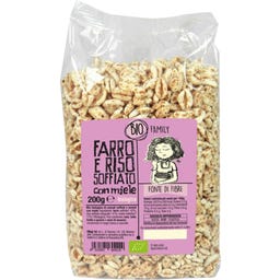 Bio Crocky Crunch - gepuffter Dinkel mit Honig - 200 g