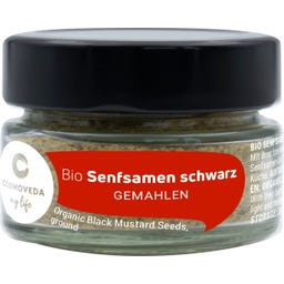 Cosmoveda Senfsamen schwarz gemahlen Bio - 35 g