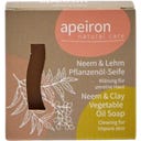 Apeiron Neem & Lehm Pflanzenöl-Seife - 100 g 