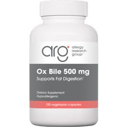 Allergy Research Ox Bile 500 mg - 100 veg. Kapseln