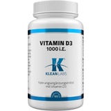 KLEAN LABS Vitamin D3 1000 IE