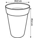 elho loft urban rund hoch 35