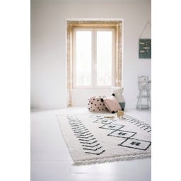 Lorena Canals Baumwoll-Teppich Bereber Rhombs