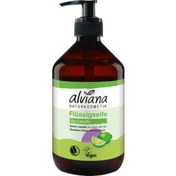 alviana Naturkosmetik Flüssigseife Bio-Limette - 500 ml