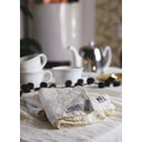 Stoffserviette LOVELY 4er-Set - Off-White