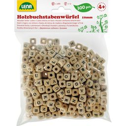LENA Holz-Buchstabenwürfel, 300-teilig - 1 Stk