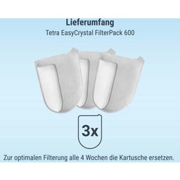 Tetra EasyCrystal Filter Pack 600