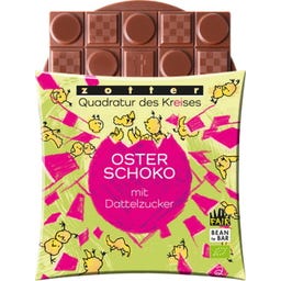 Bio Quadratur des Kreises Osterschoko mit Dattelzucker - 70 g