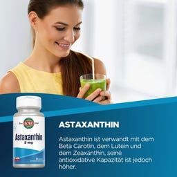 KAL Astaxanthin 5 mg - 60 veg. Kapseln