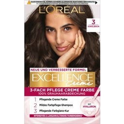 L'Oreal Paris EXCELLENCE Crème 3 Dunkelbraun - 1 Stk