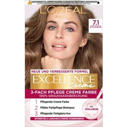 L'Oreal Paris EXCELLENCE Crème 7.1 Mittelaschblond - 1 Stk