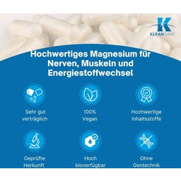 KLEAN LABS Magnesium-Taurat 400 - 120 Tabletten