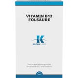 KLEAN LABS Vitamin B12 Fols&auml;ure