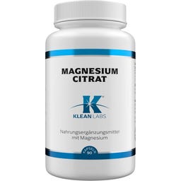 KLEAN LABS Magnesium Citrat 150mg - 90 Kapseln