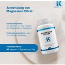 KLEAN LABS Magnesium Citrat 150mg - 90 Kapseln