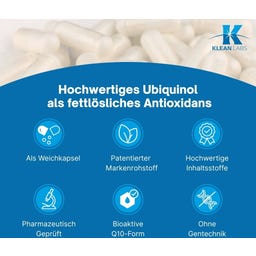 KLEAN LABS Ubiquinol 100 mg - 60 softgele