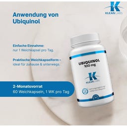KLEAN LABS Ubiquinol 100 mg - 60 softgele
