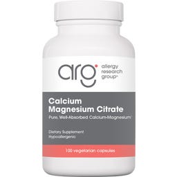 Allergy Research Calcium Magnesium Citrate - 100 veg. Kapseln