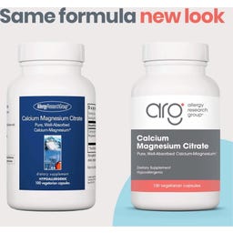 Allergy Research Calcium Magnesium Citrate - 100 veg. Kapseln