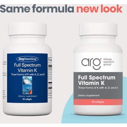 Allergy Research Full Spectrum Vitamin K - 90 softgele
