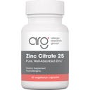 Allergy Research Zink Citrate 25mg - 60 veg. Kapseln