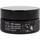 Organic White Chocolate Body Mousse Magnolia, 100 ml