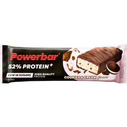 PowerBar® 52% Protein Plus Riegel - Cookies & Cream