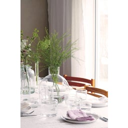 Lovely Linen Tischdecke MISTY 145x300 - Misty Cloud