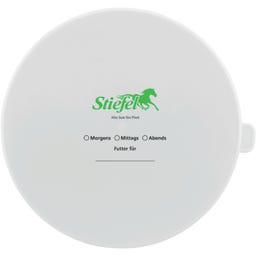 Stiefel Futterschüssel 5 l mit Deckel