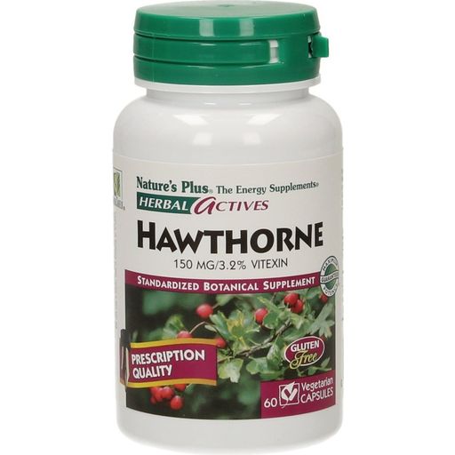 Herbal Actives Hawthorne - Weißdorn 150 - 60 veg. Kapseln