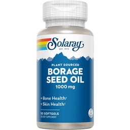 Solaray Borretschsamenöl (Borage Seed Oil) - 50 softgele