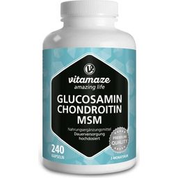 Vitamaze Glucosamin + Chondroitin + MSM - 240 Kapseln
