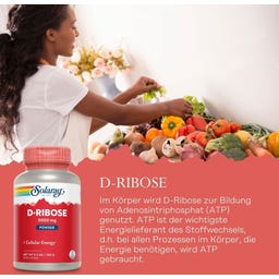 Solaray D-Ribose 5000 - 150 g